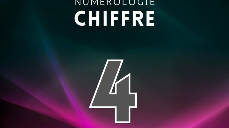 numérologie chiffre 4