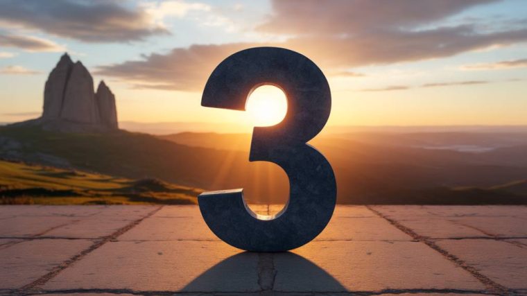 Signification chiffre 3 le maître-nombre et sa puissance spirituelle en numérologie