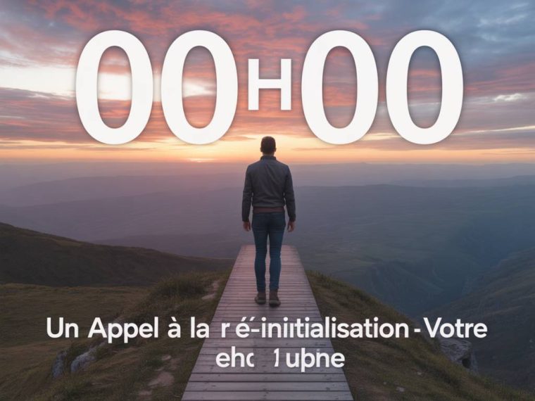 00h00 signification spirituelle : un appel à la réinitialisation de votre chemin de vie