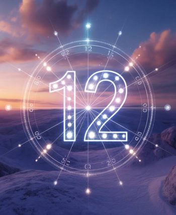 Signification spirituelle du chiffre 12 : harmonie cosmique et élévation intérieure en numérologie