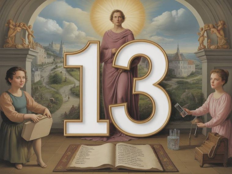 Signification du chiffre 13 en numérologie : transformation, renaissance et dépassement des peurs